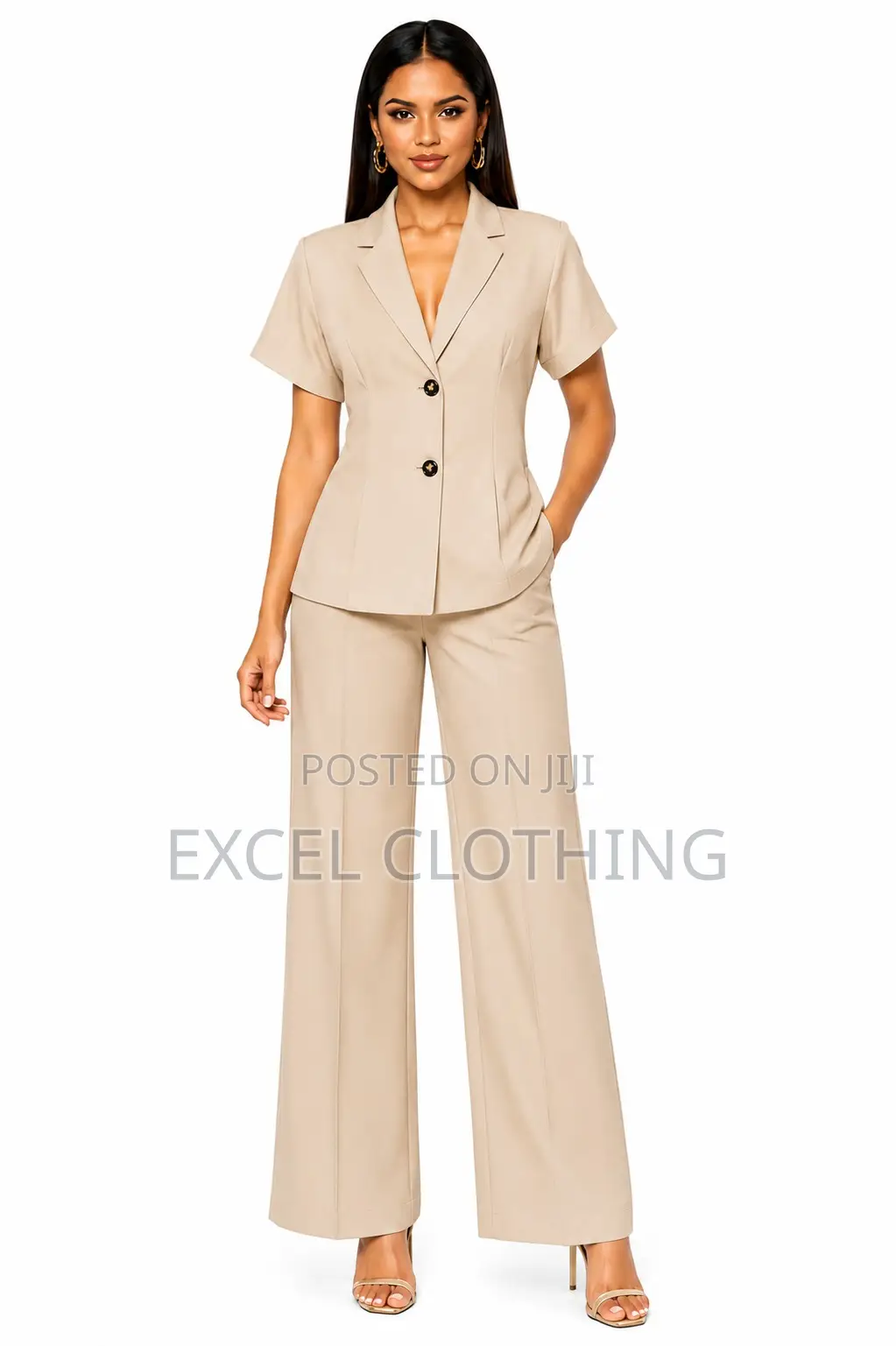 Classic Short Sleeve Suit Set