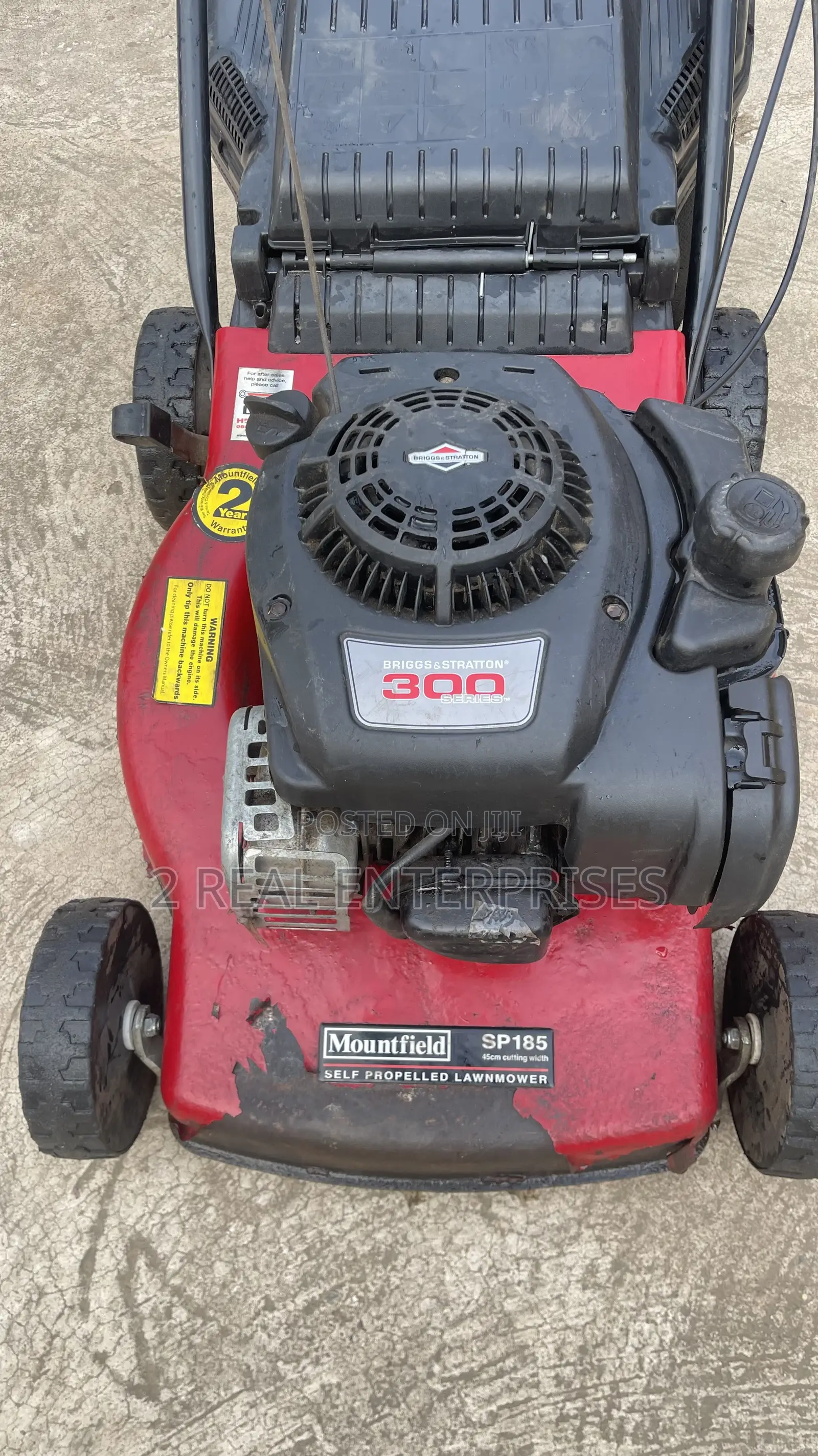 Mountfield SP185 Is a Self-Propelled Petrol Rotary Lawnmower