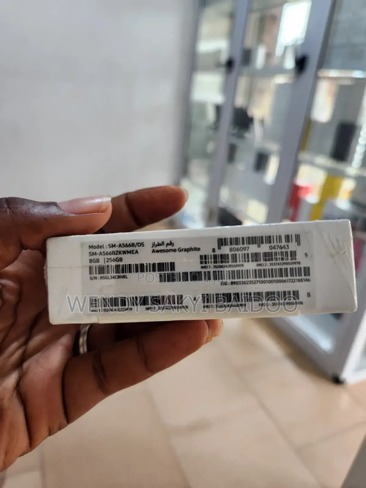 New Samsung Galaxy A56 256 GB Gray