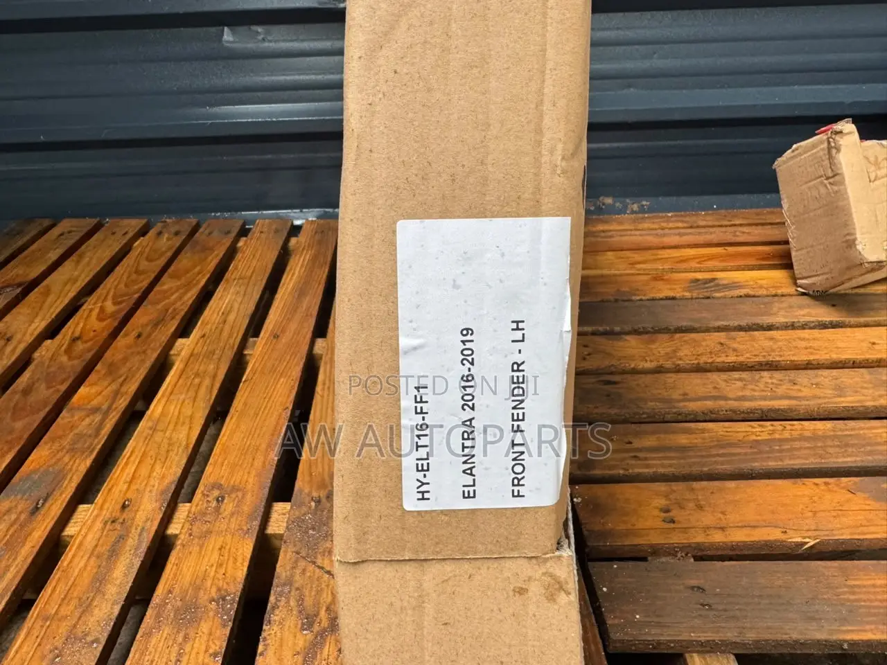 Hyundai Elantra 2016-2019 Front Fender. LH