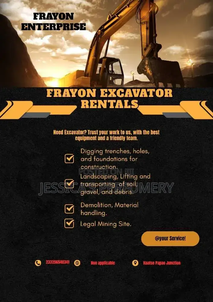 Excavator Rental