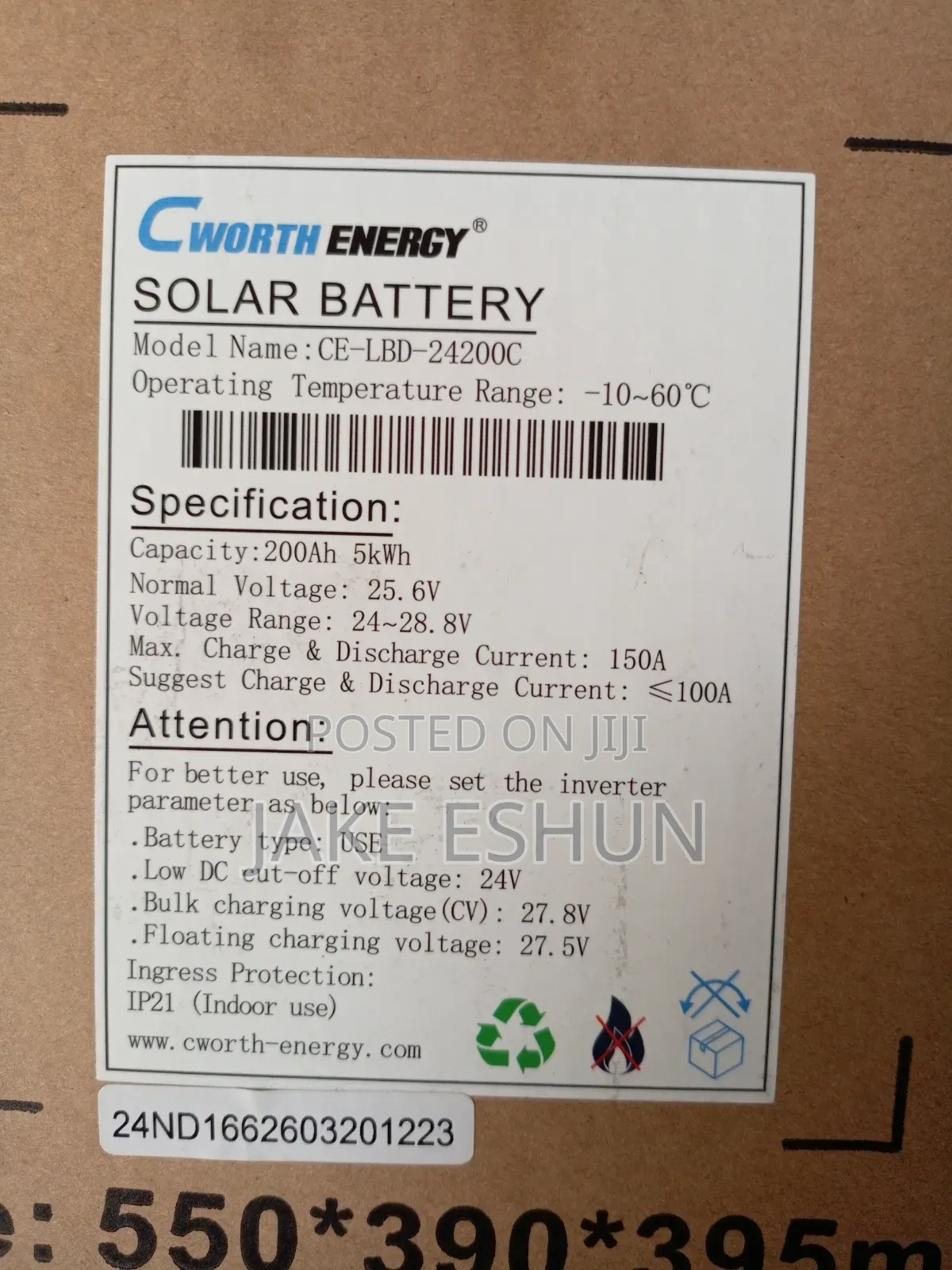 24v 200ah Lithium Battery
