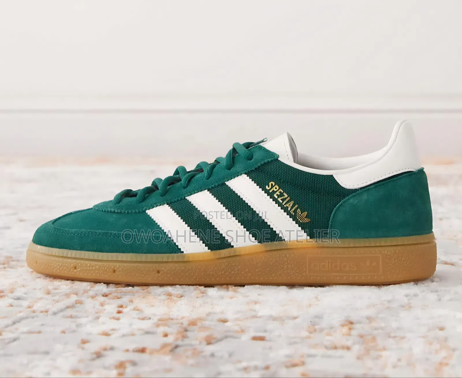 Adidas Originals Handball Spezial Collegiate Green / Off White Sneaker