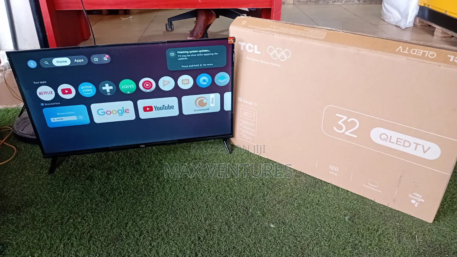 TCL 32 Inch TV – Perfect Size, Sma Stylish Design 32inches