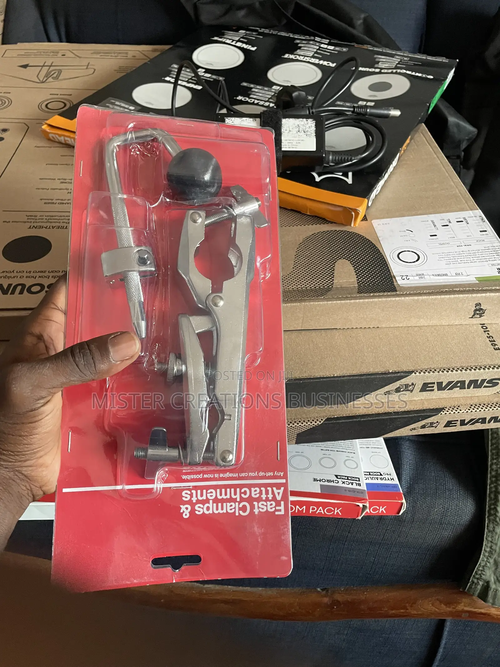 Cowbell/Tom Clamp Holder