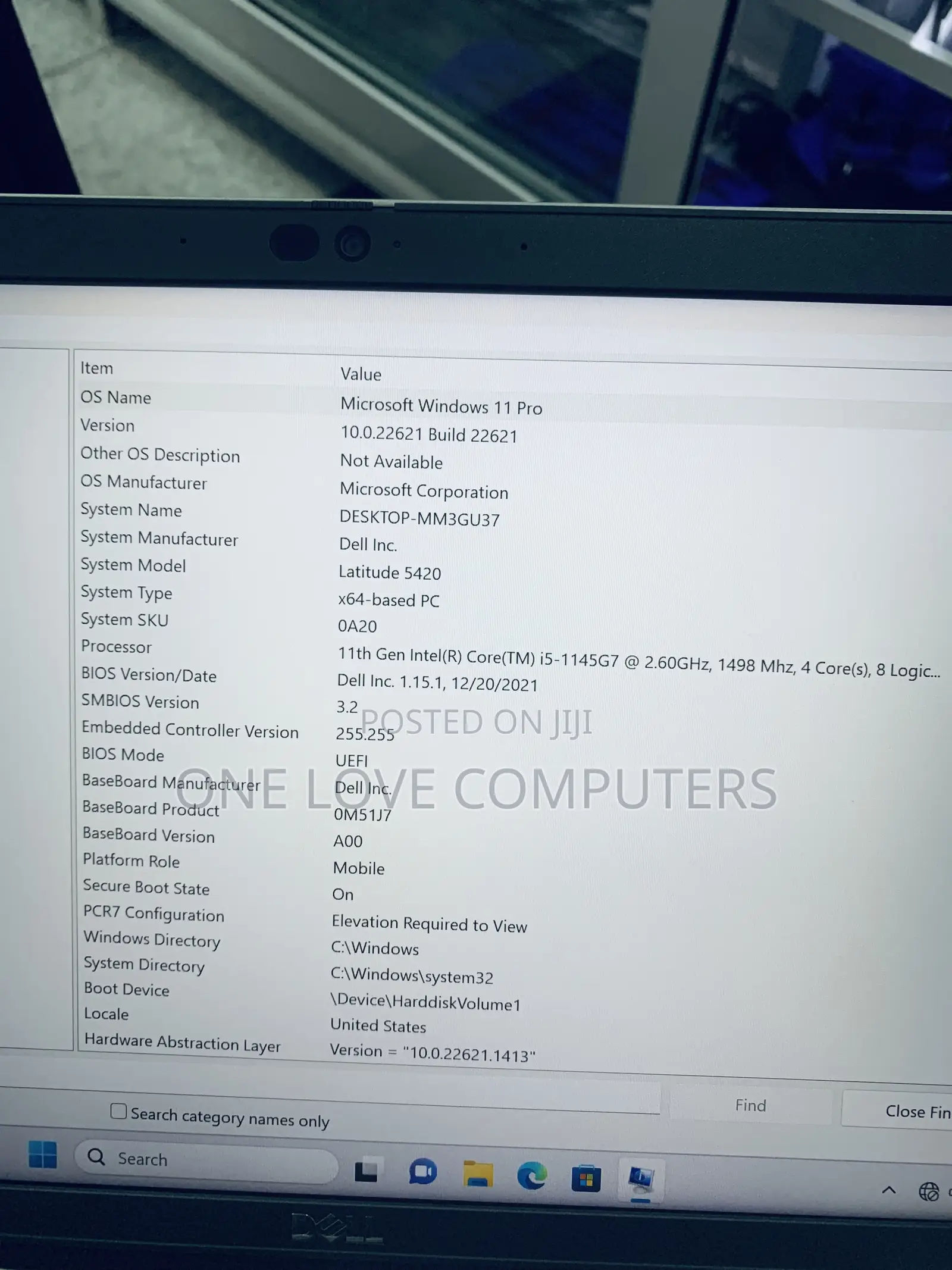 Laptop Dell Latitude 5420 16GB Intel Core i5 SSD 256GB