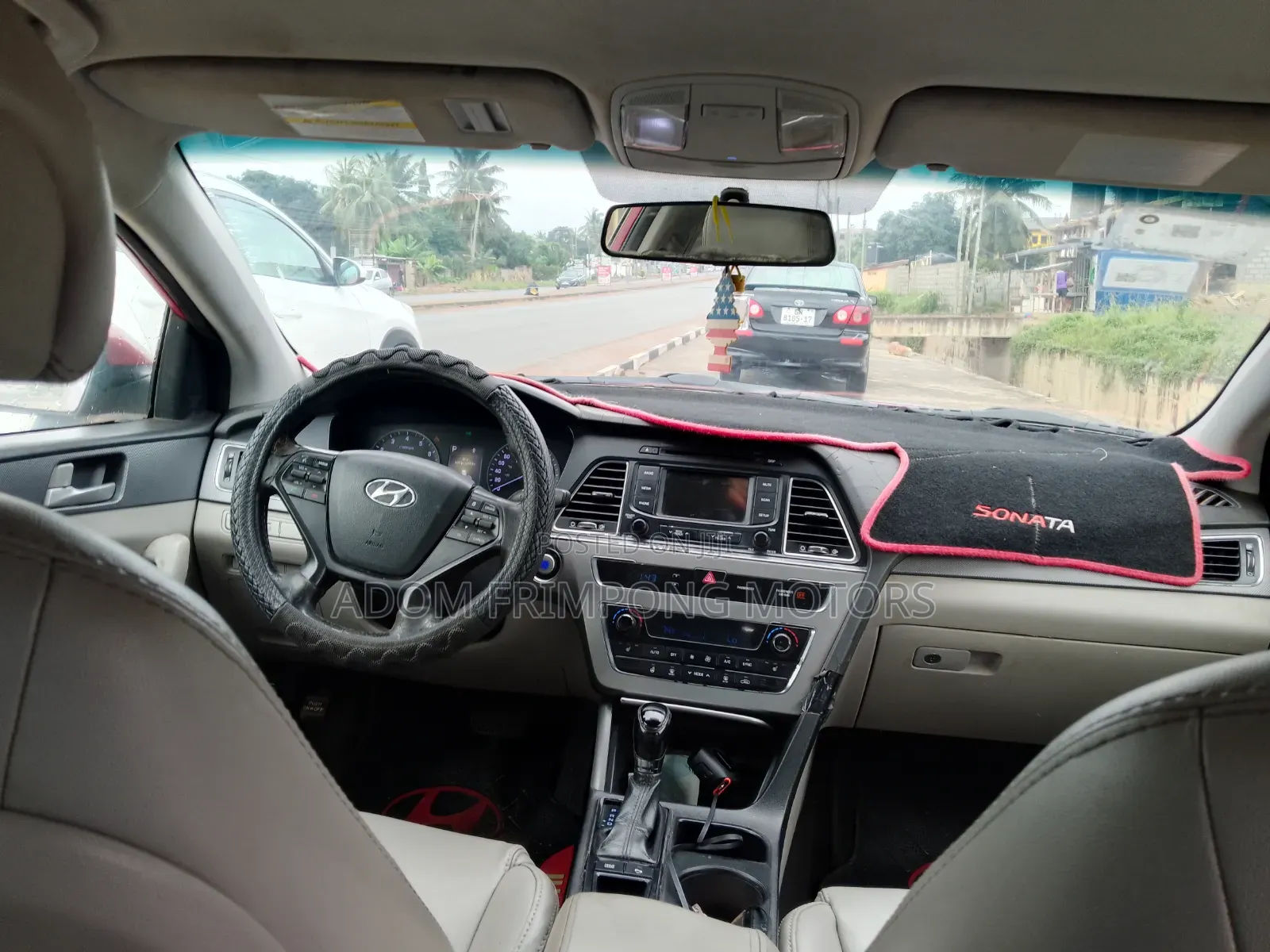 Hyundai Sonata 2015 Red