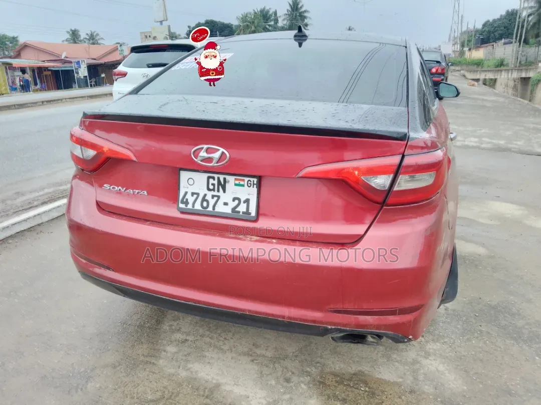 Hyundai Sonata 2015 Red