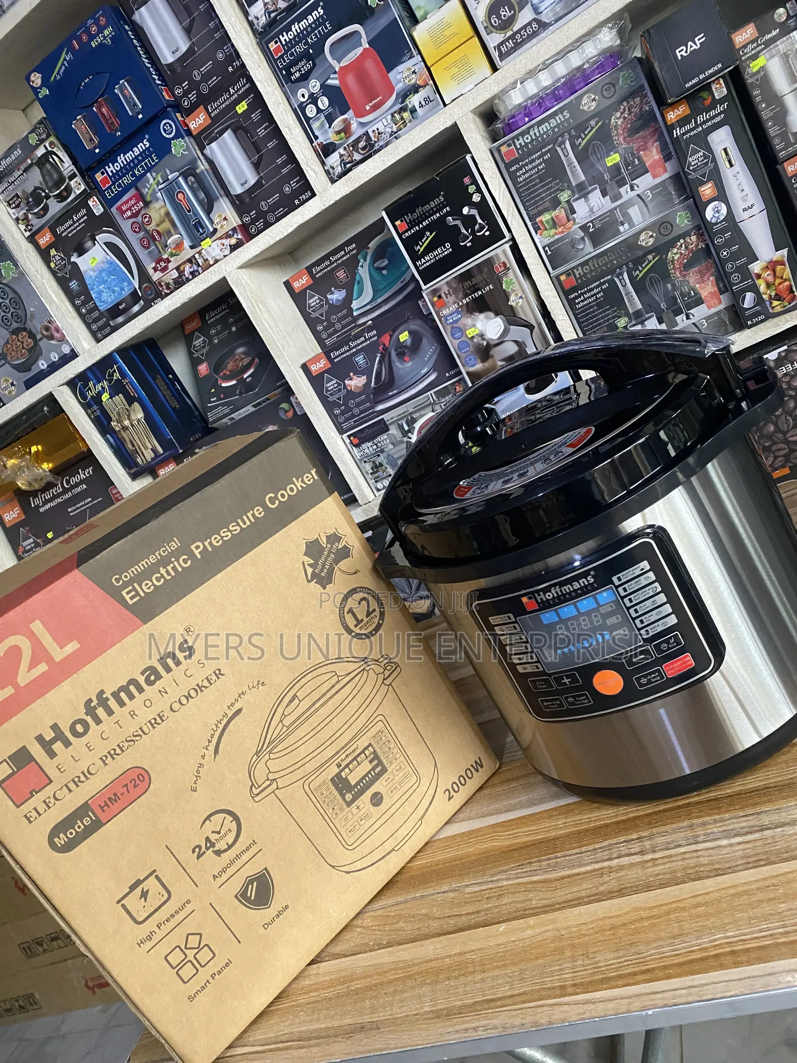 Hoffmans 2000W Large Capacity Pressure Cooker