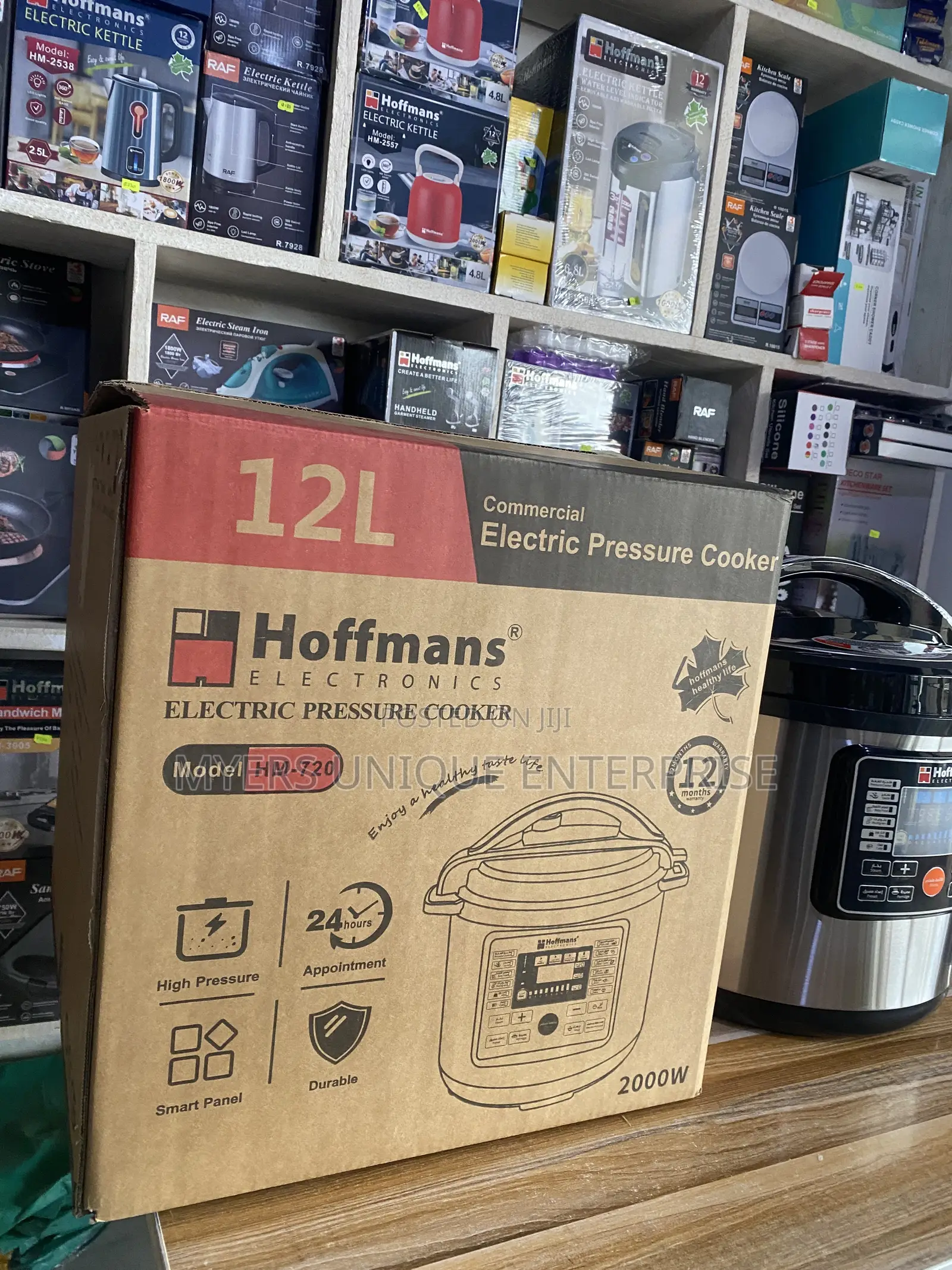 Hoffmans 12L Smart Electric Pressure Cooker