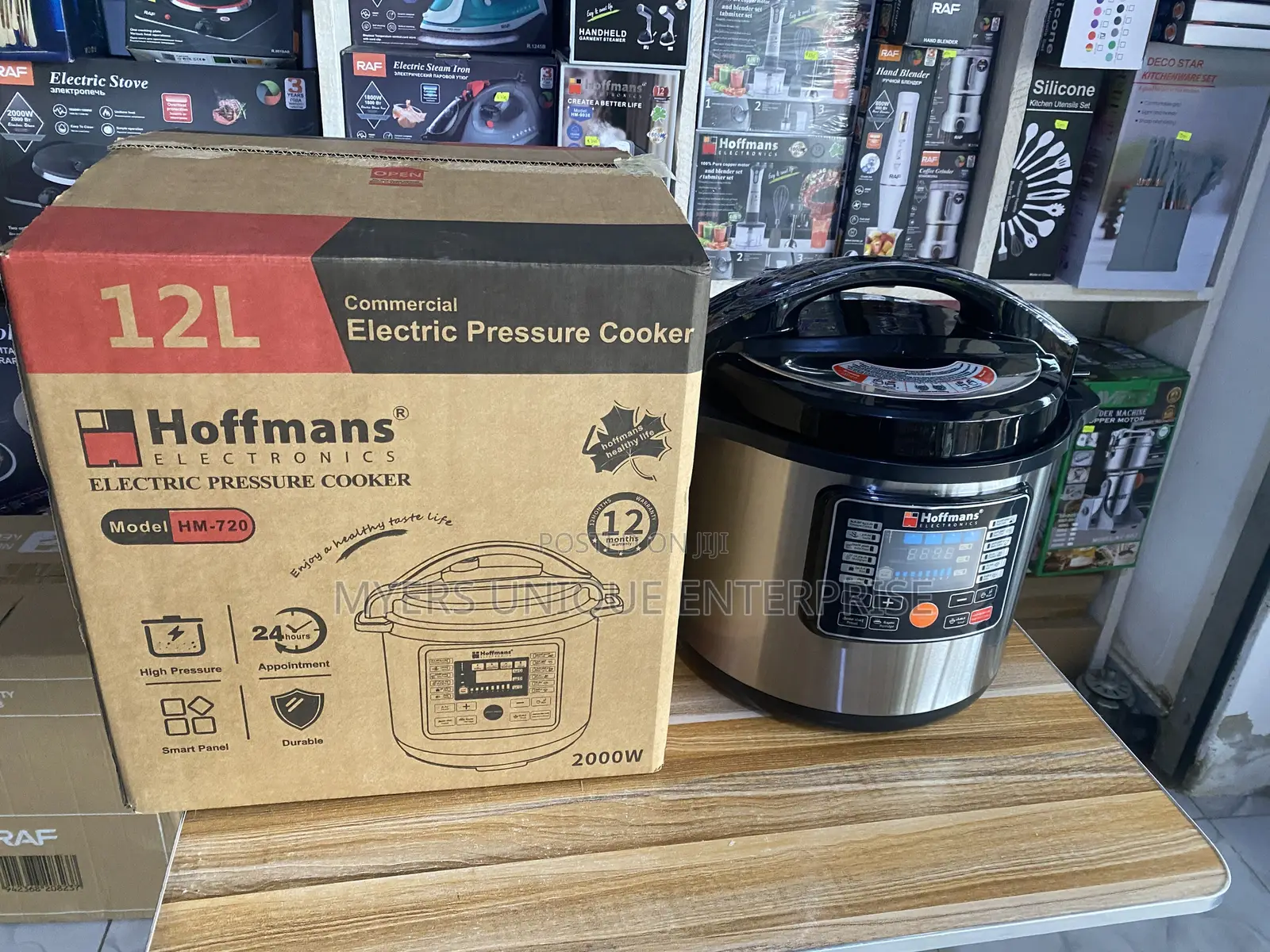 Hoffmans 12L Smart Electric Pressure Cooker