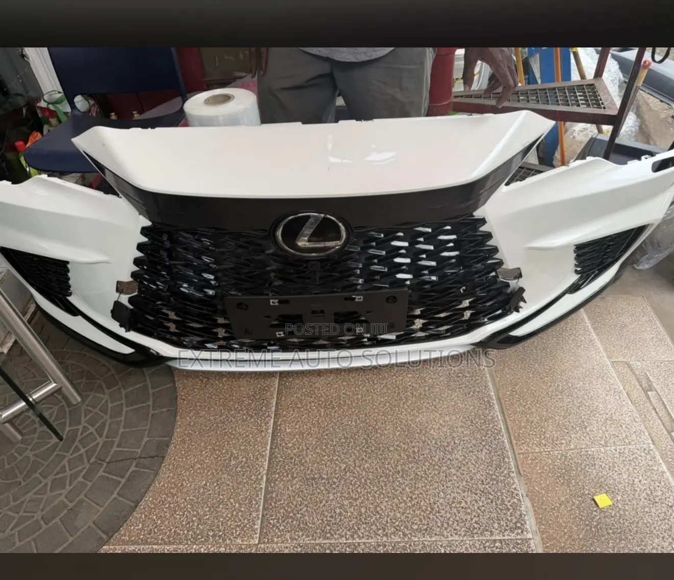 Complete OEM Front Bumper Assembly for 2023-2025 Lexus RX350 RX450h