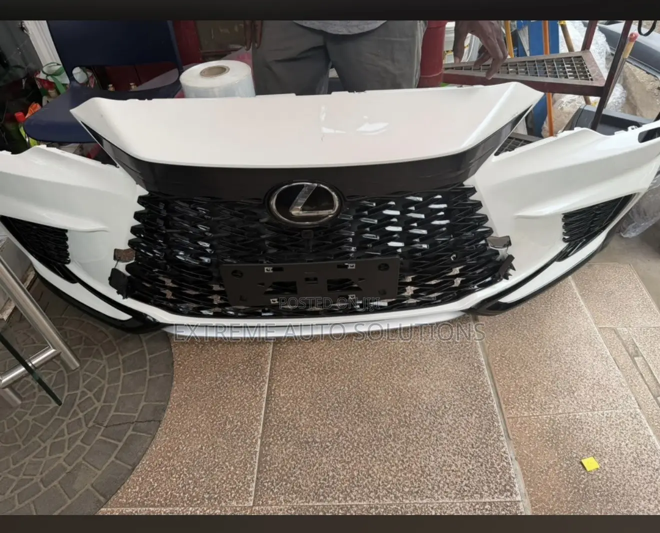 Complete OEM Front Bumper Assembly for 2023-2025 Lexus RX350 RX450h