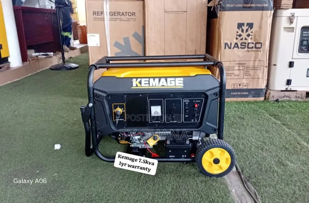 Kemage 7.5KVA 8500W Generator – Perfect Backup for Home, Shop 7.5kva