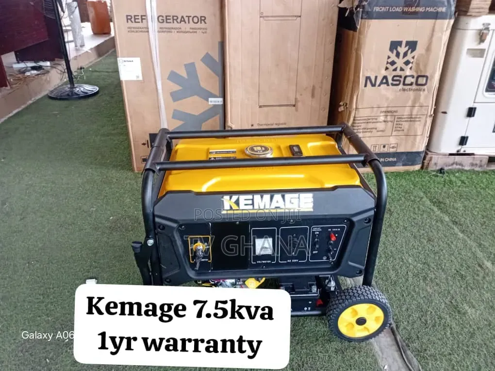 Kemage 7.5KVA 8500W Heavy Duty Generator – Quality You Can 7.5kva
