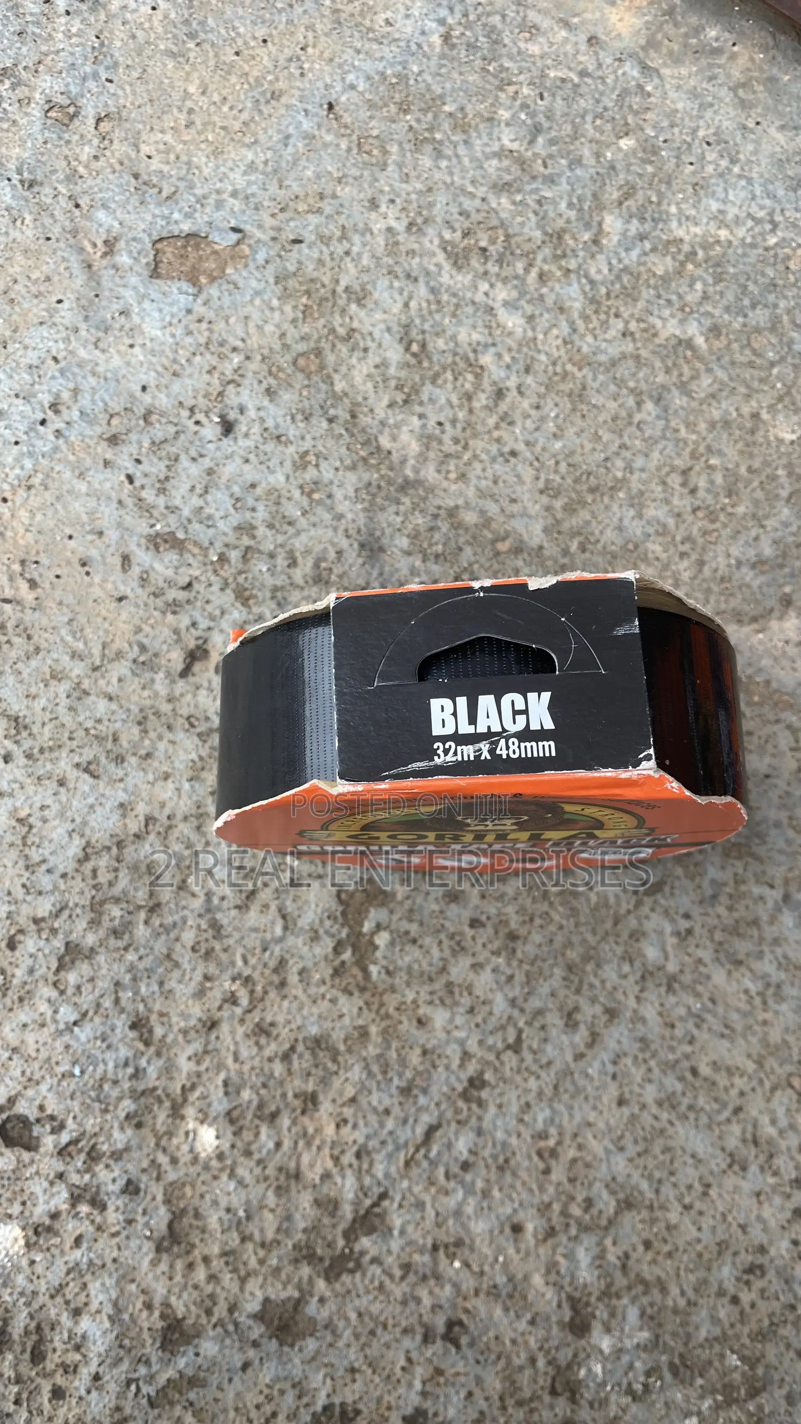 Gorilla Black Tape Heavy Duty (32m X 48mm)