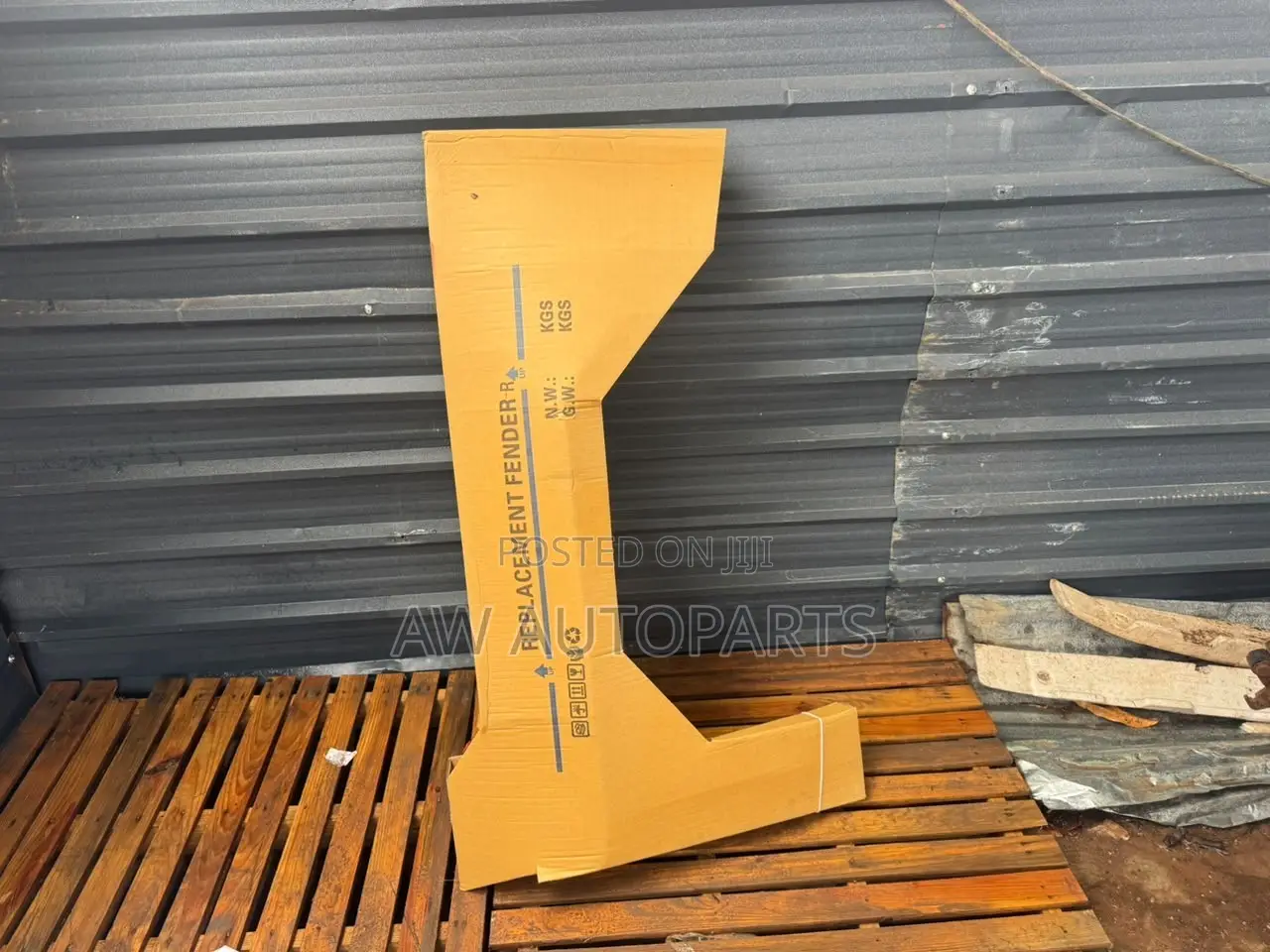 Land Cruiser Prado 2024 Front Fender. Steel