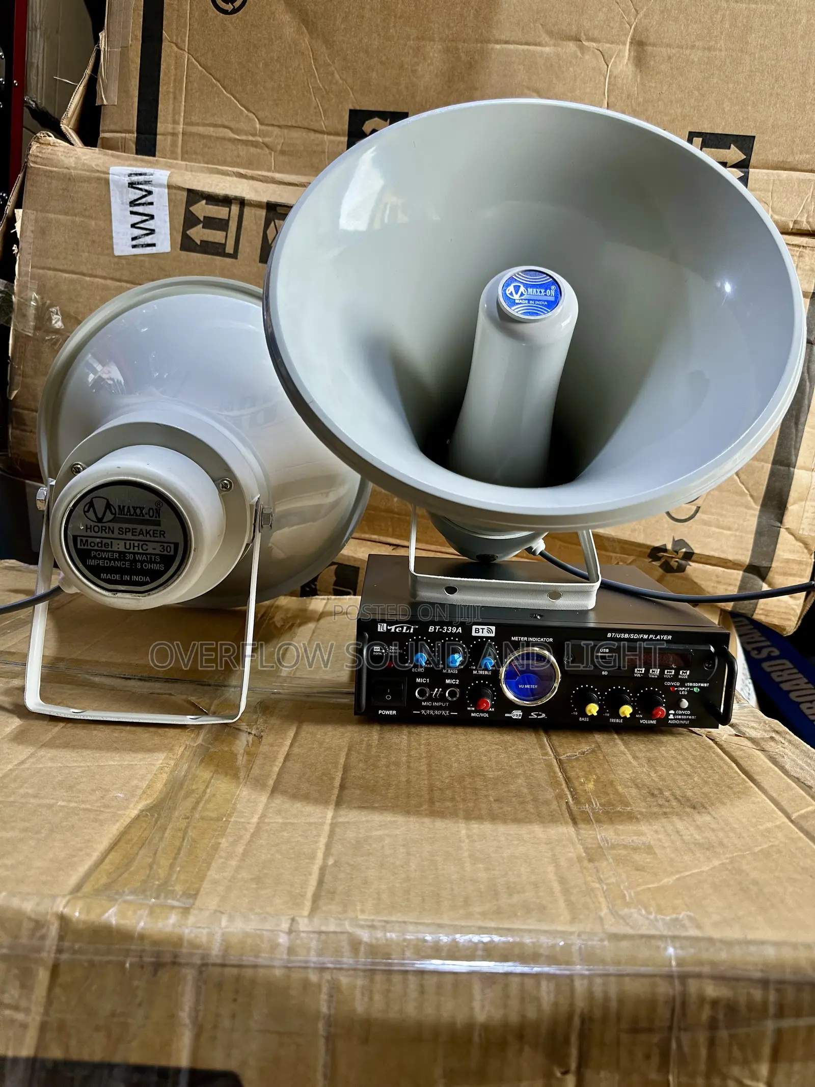 MAXX-ON UHC-30 Public Address Horn Speaker