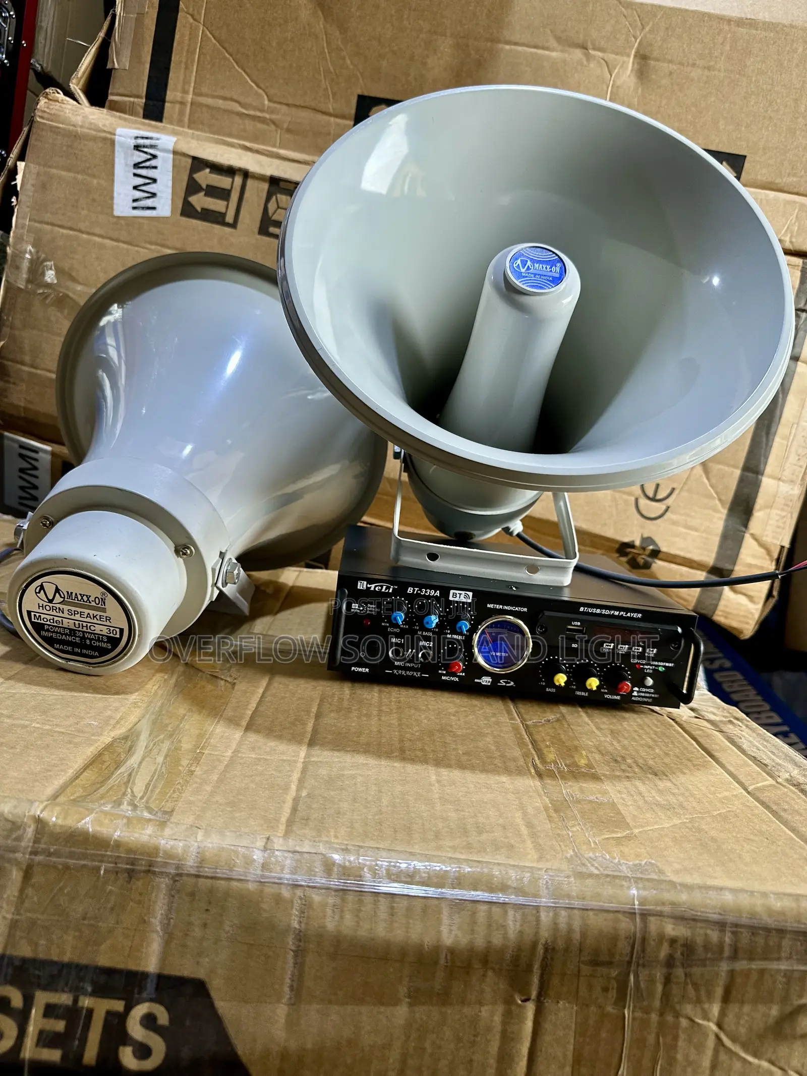MAXX-ON UHC-30 Public Address Horn Speaker