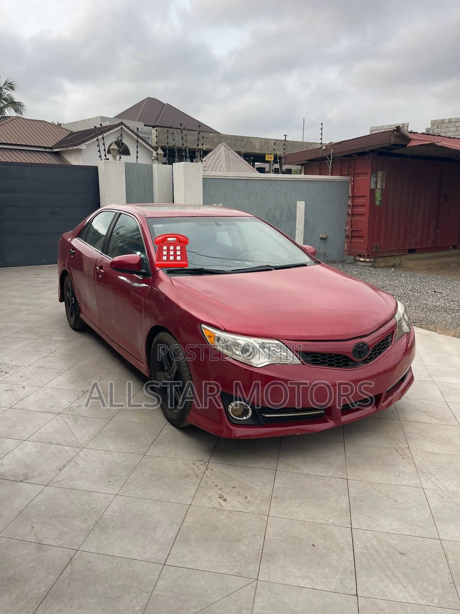 Toyota Camry SE 4dr Sedan (2.5L 4cyl 6A) 2012 Red