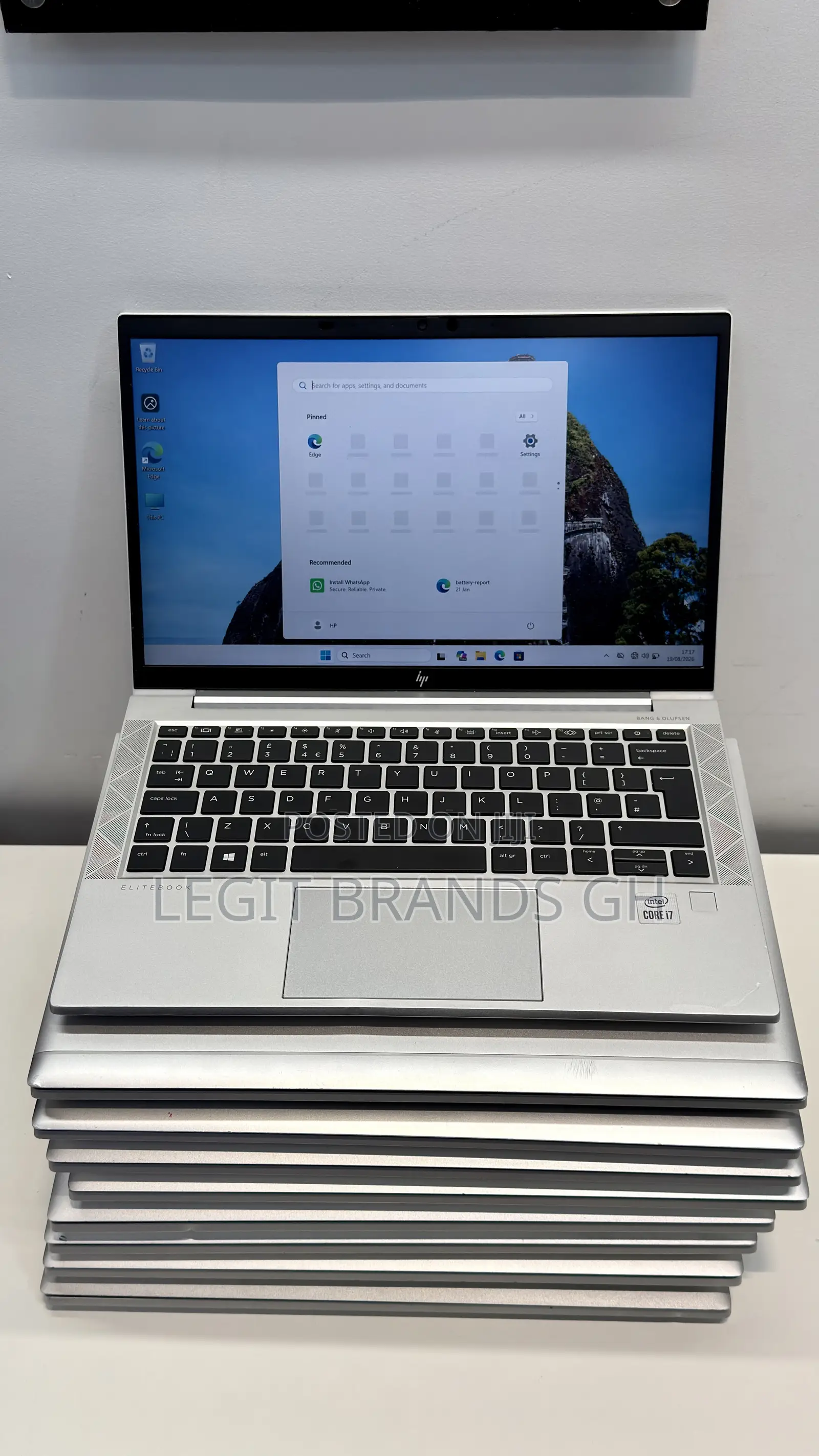 Laptop HP EliteBook 840 G7 16GB Intel Core i7 SSD 256GB