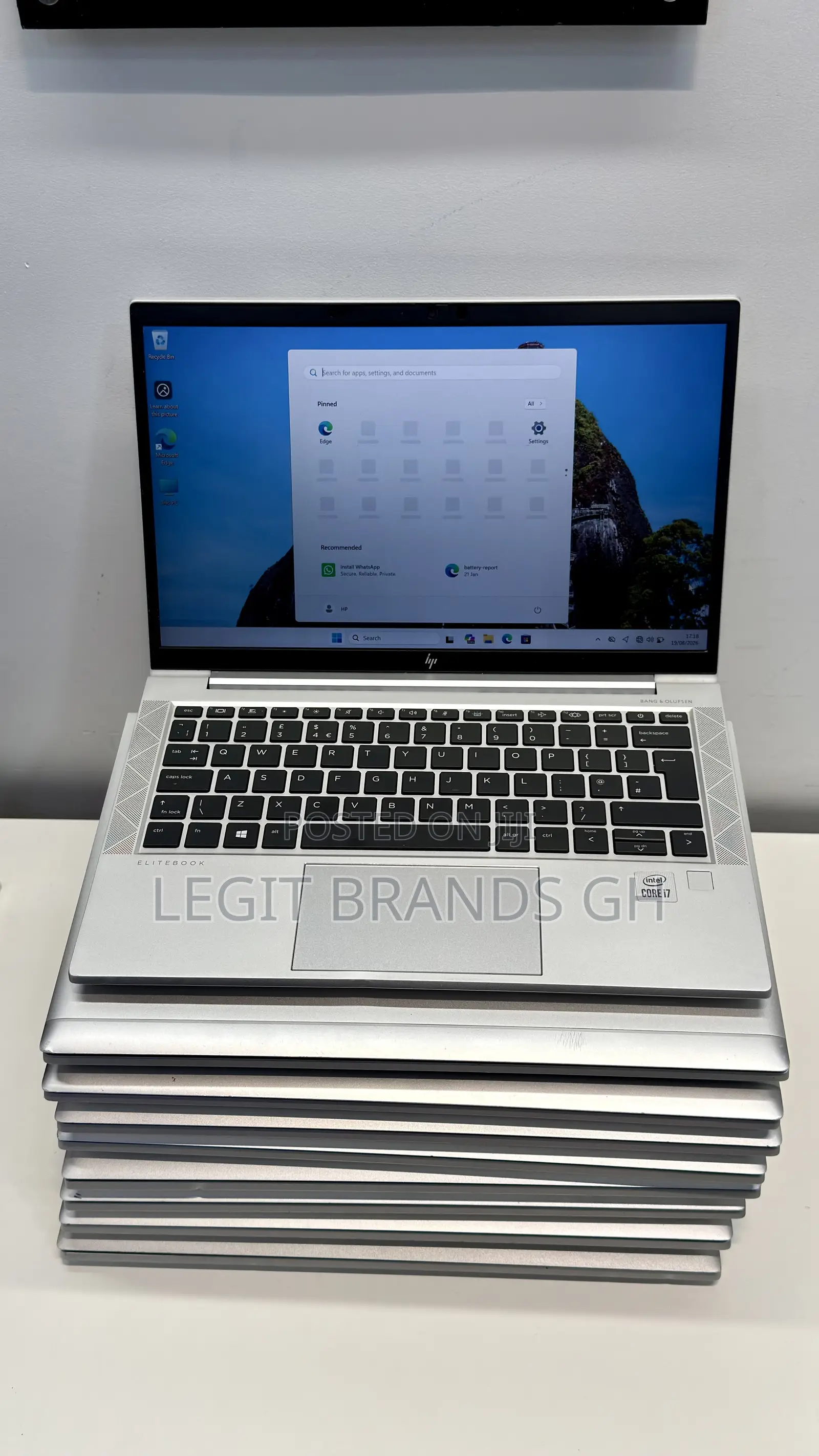 Laptop HP EliteBook 840 G7 16GB Intel Core i7 SSD 256GB