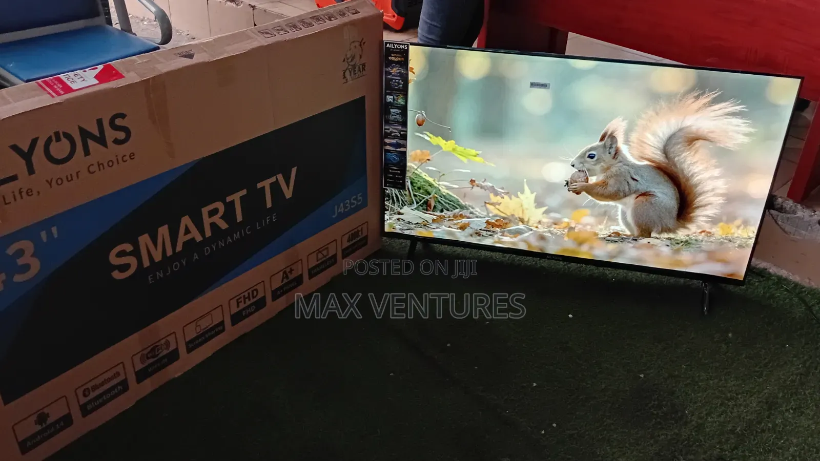 Ailyons 43" Smart TV – Experience Entertainment in a New Way 43inches