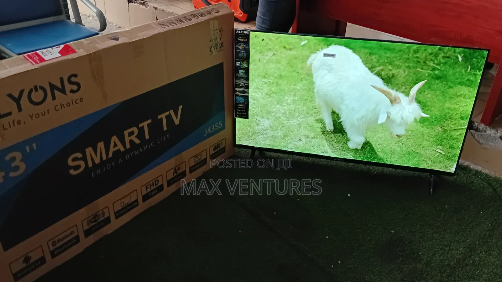 Ailyons 43" Smart TV – Experience Entertainment in a New Way 43inches