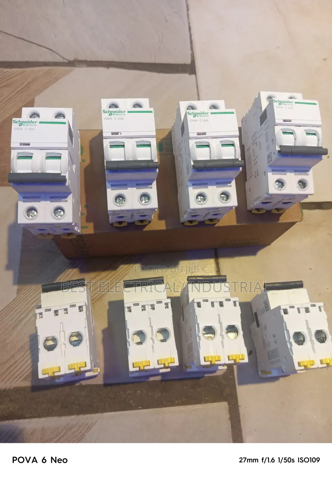 Schneider 2pole Breakers 63A 100A