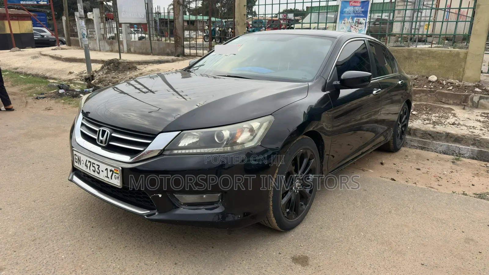 Honda Accord Sport 4dr Sedan (2.4L 4cyl 6M) 2015 Black