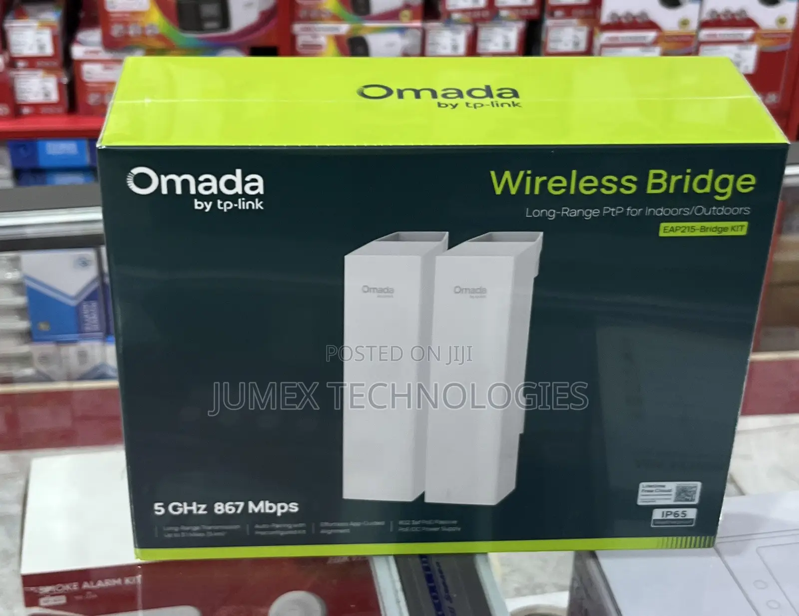 TP-Link OMADA EAP215-BRIDGE KIT LONG-RANGE PtP INDOORs / Outdoors