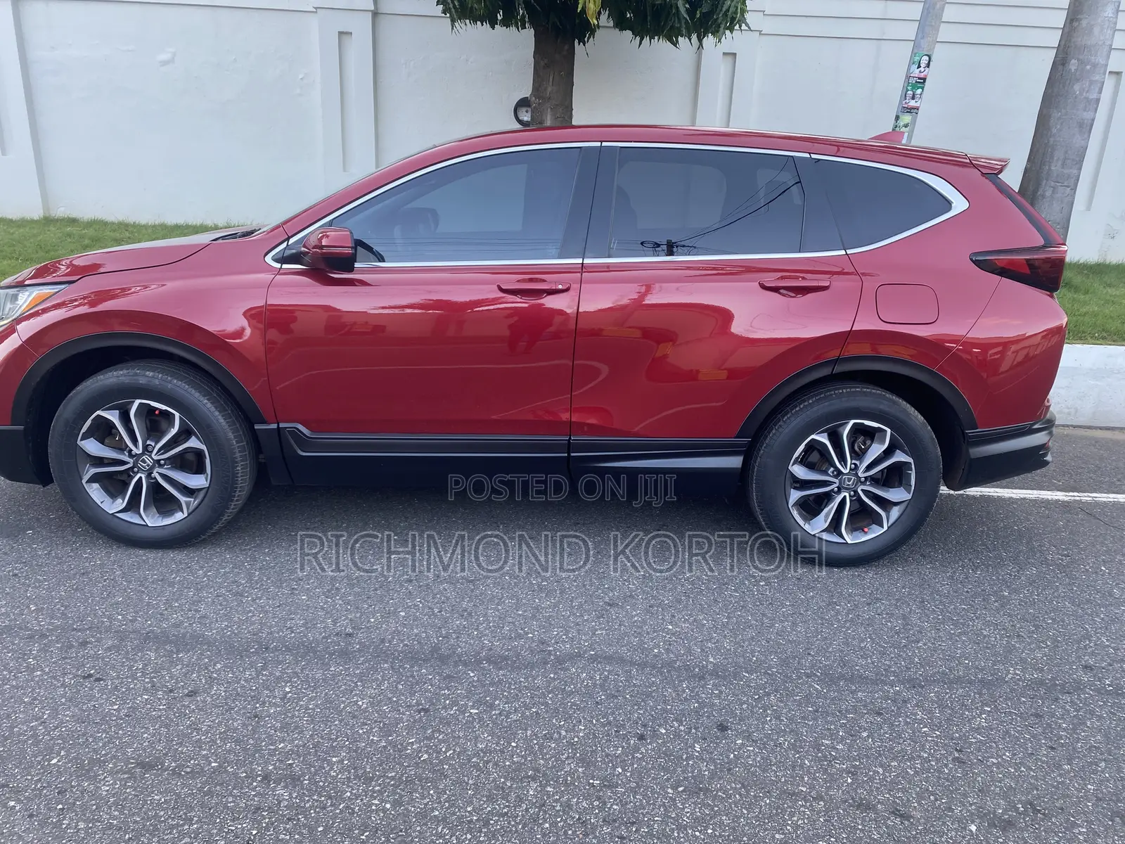 Honda CR-V EX 2021 Red