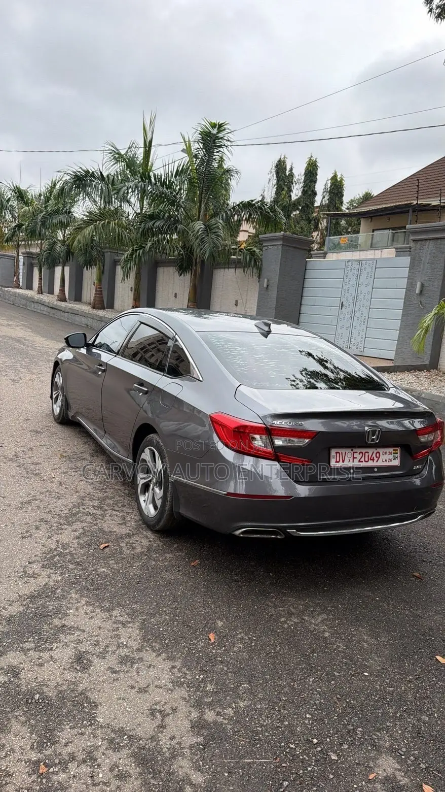 Honda Accord EX-L 2.0T 2018 Gray