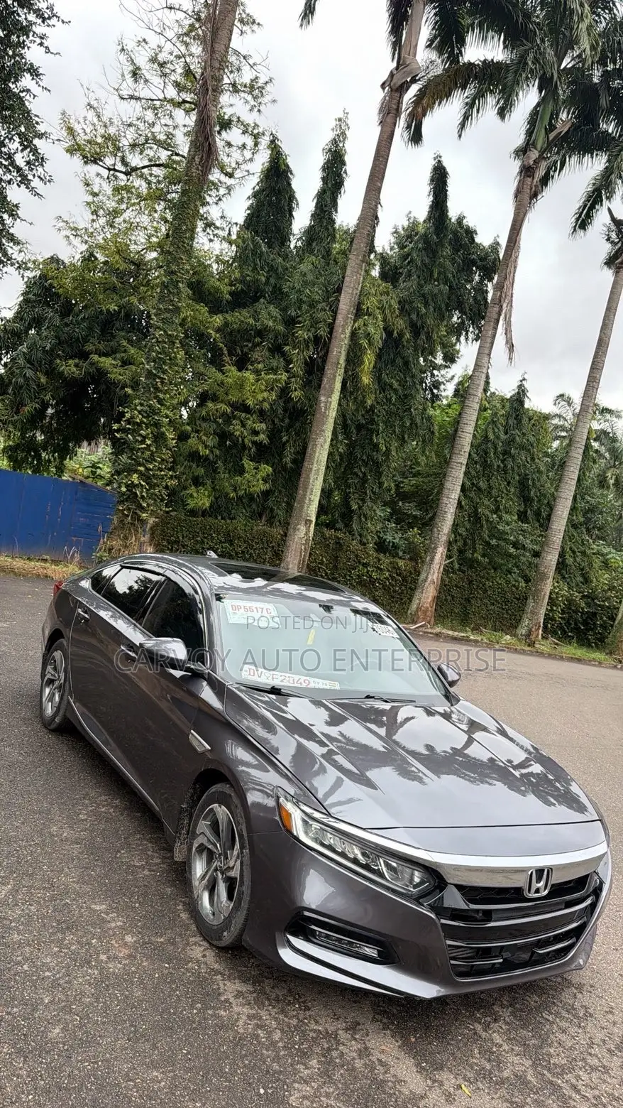 Honda Accord EX-L 2.0T 2018 Gray