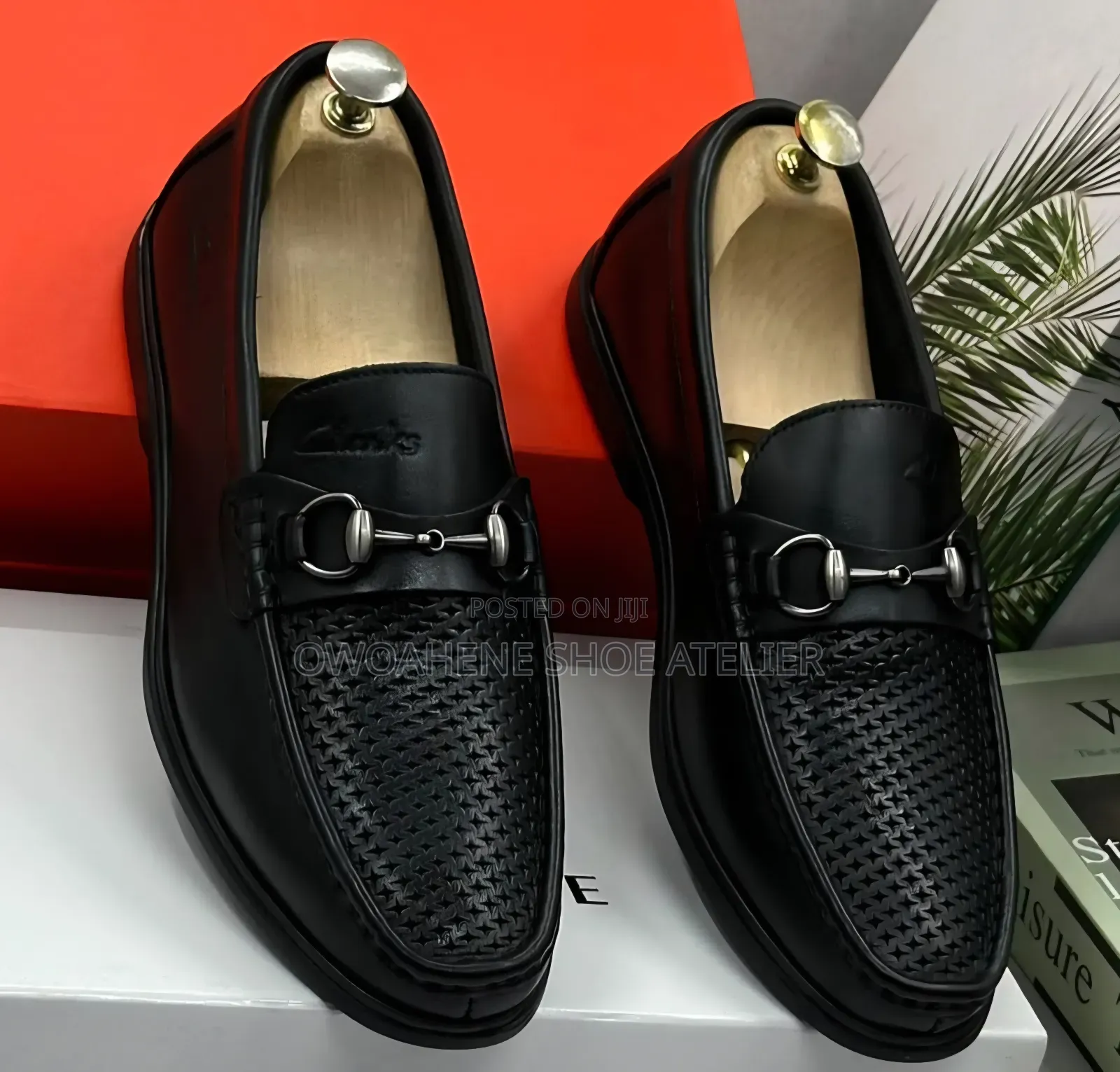 Clarks Black Leather Horsebit Loafer