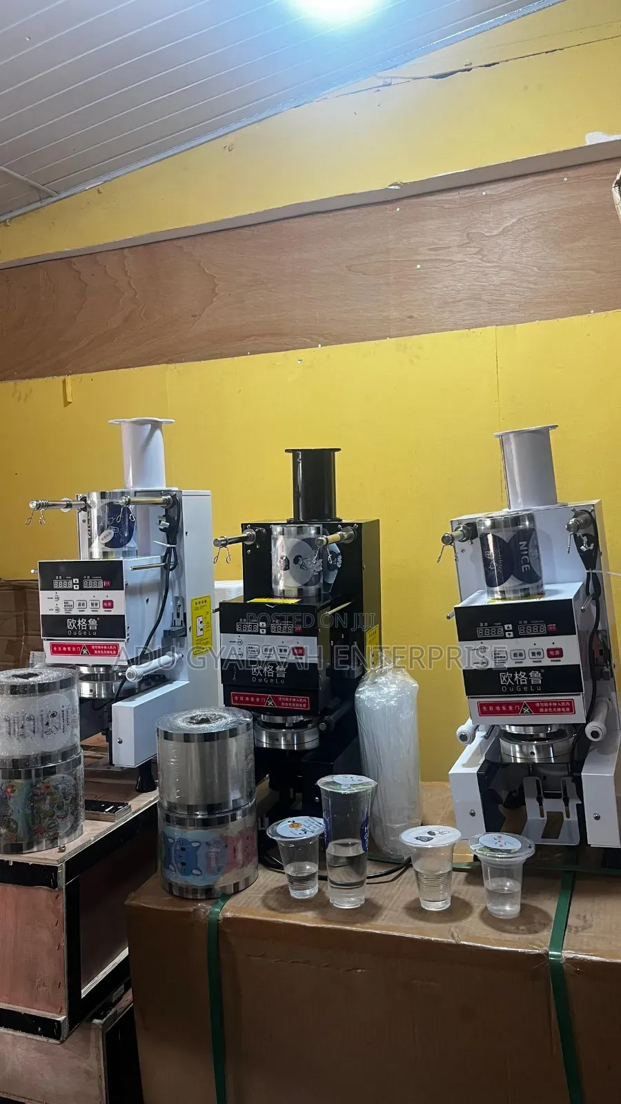 Automatic Cup Sealing Machine