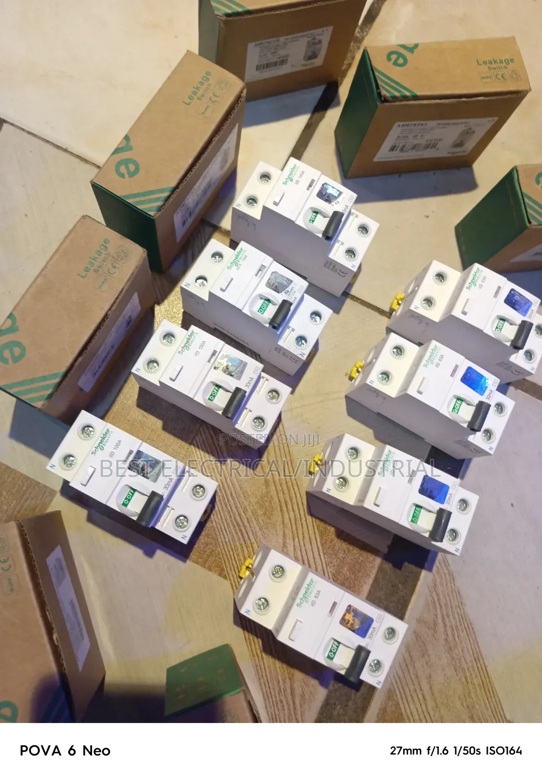 Schneider RCCB Breaker 63a 100a