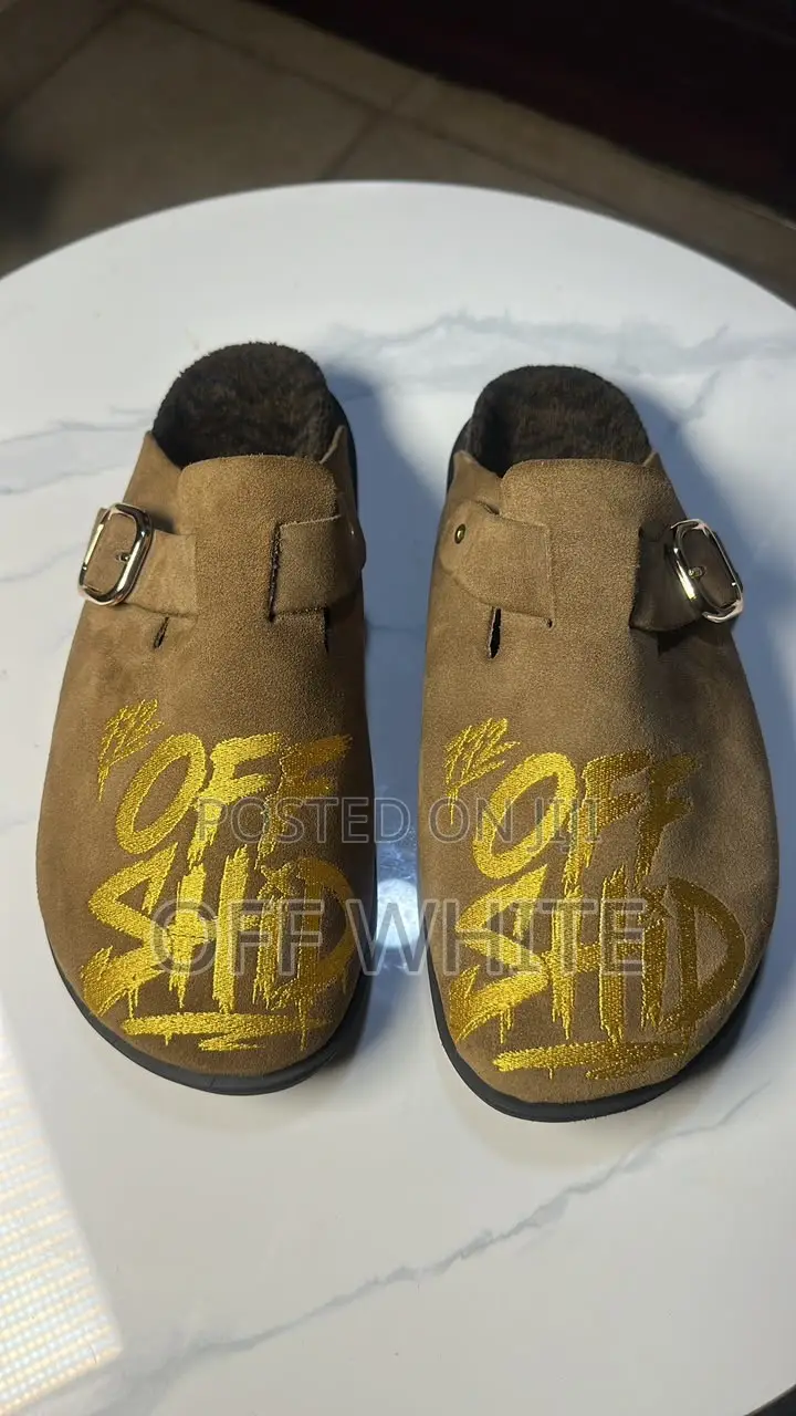 OFFSHID Golden Brown V2 Slippers(original Leather)