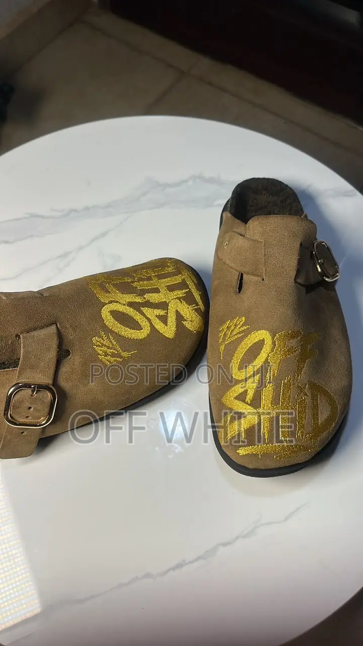 OFFSHID Golden Brown V2 Slippers(original Leather)