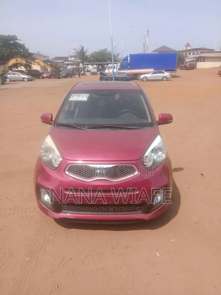 Kia Morning 2015 Red