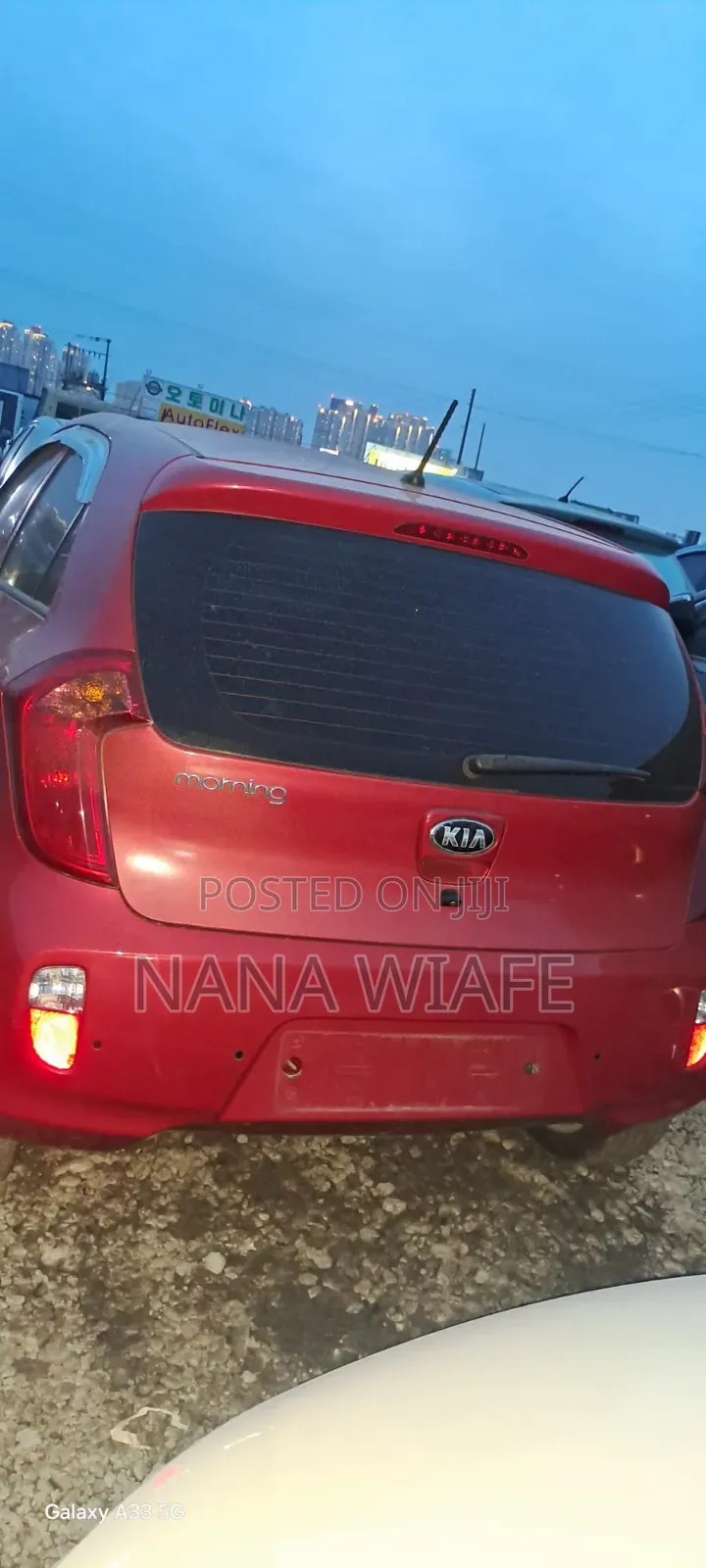 Kia Morning 2015 Red