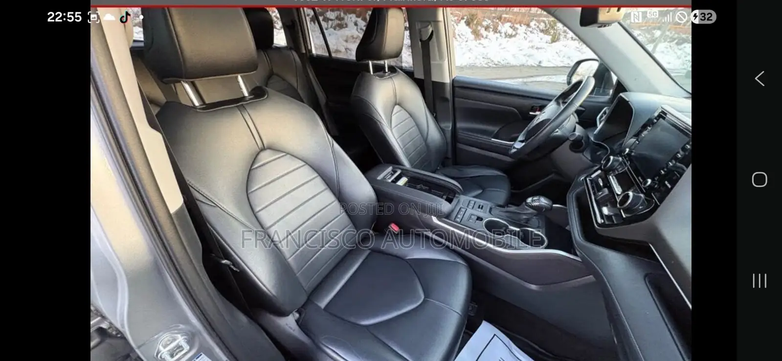 Toyota Highlander XLE 2021 Silver