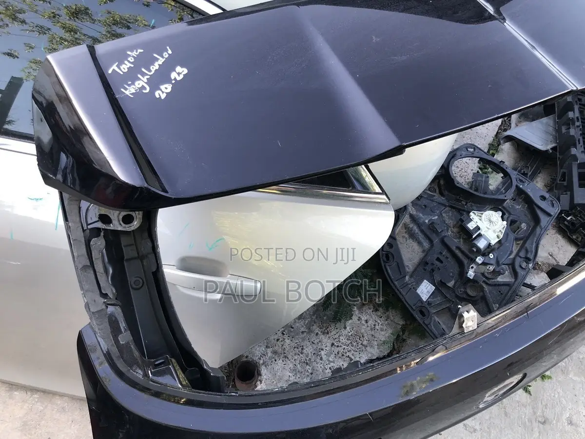 2020,2021,2022,2023 Toyota Highlander Empty Boot/Tailgate