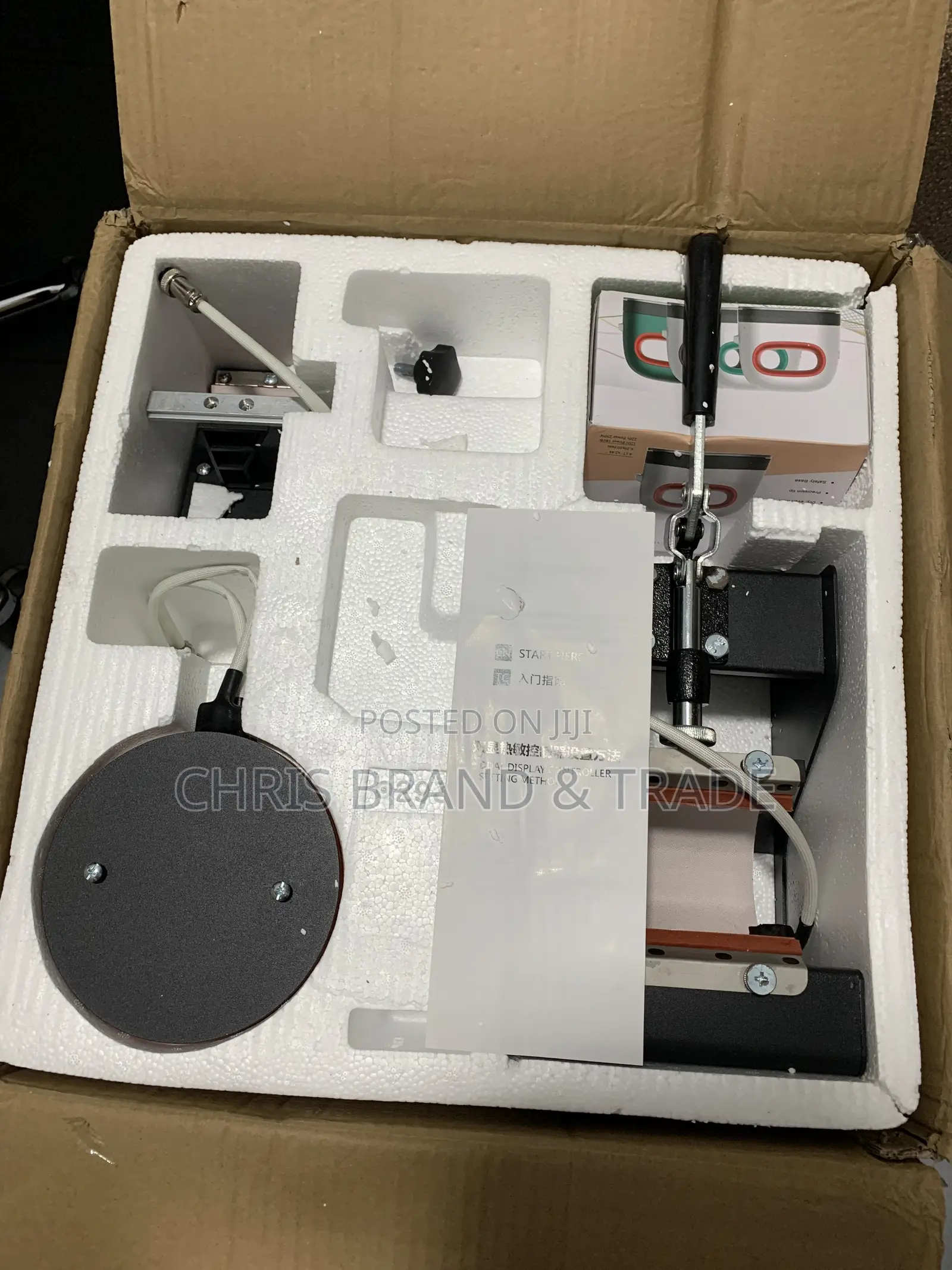 Heat Press Machine 5in1 Combo + Free Mini Press