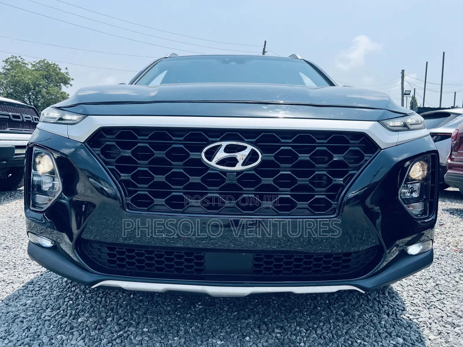 Hyundai Santa Fe SEL 2.4 FWD 2020 Black