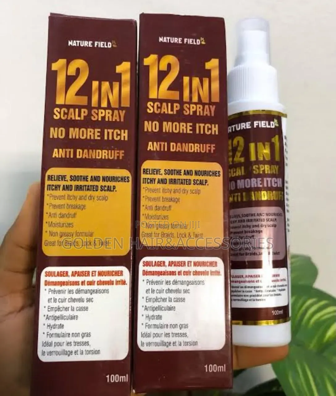 Miracle 12in1 Anti Dandruff and Itching Spray