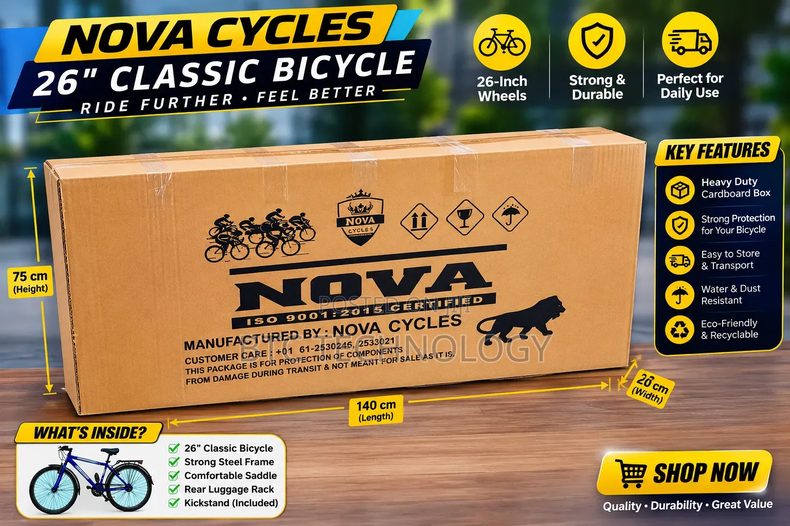 Mountain Bicycle Fresh Inbox Nova Brand