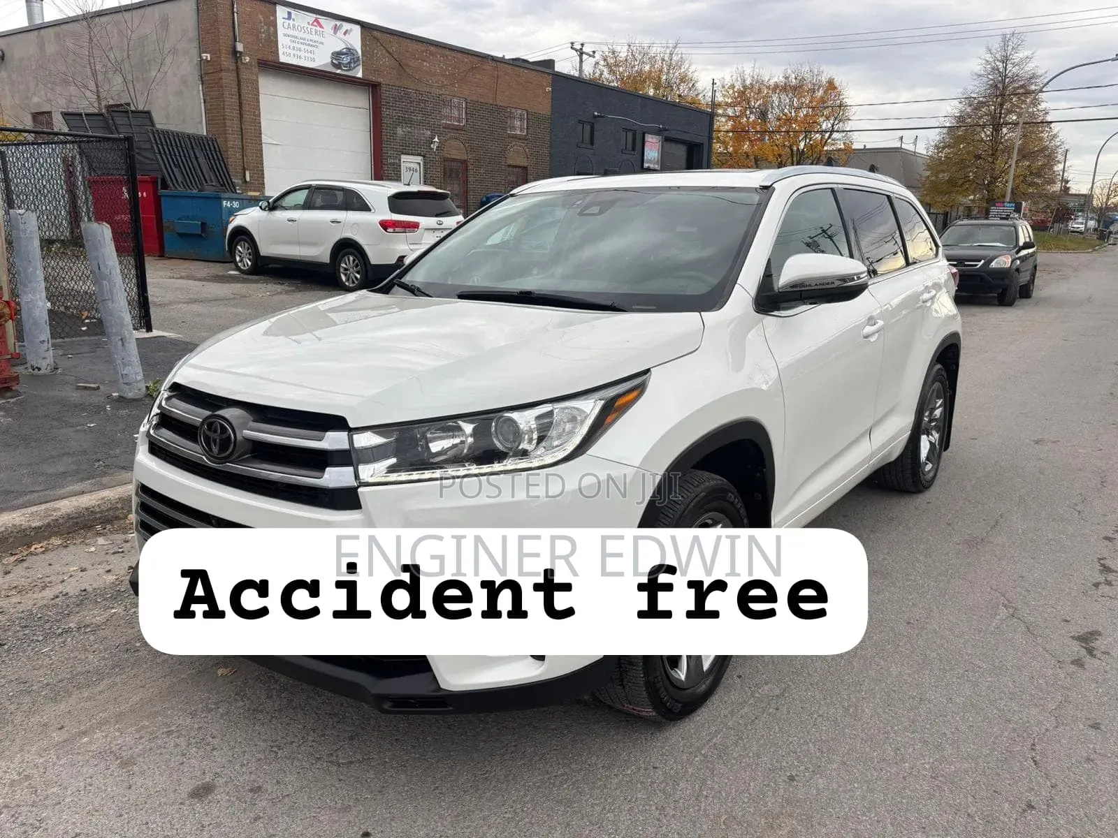 Toyota Highlander Limited Platinum 4x4 V6 (3.5L 6cyl 8A) 2018 White