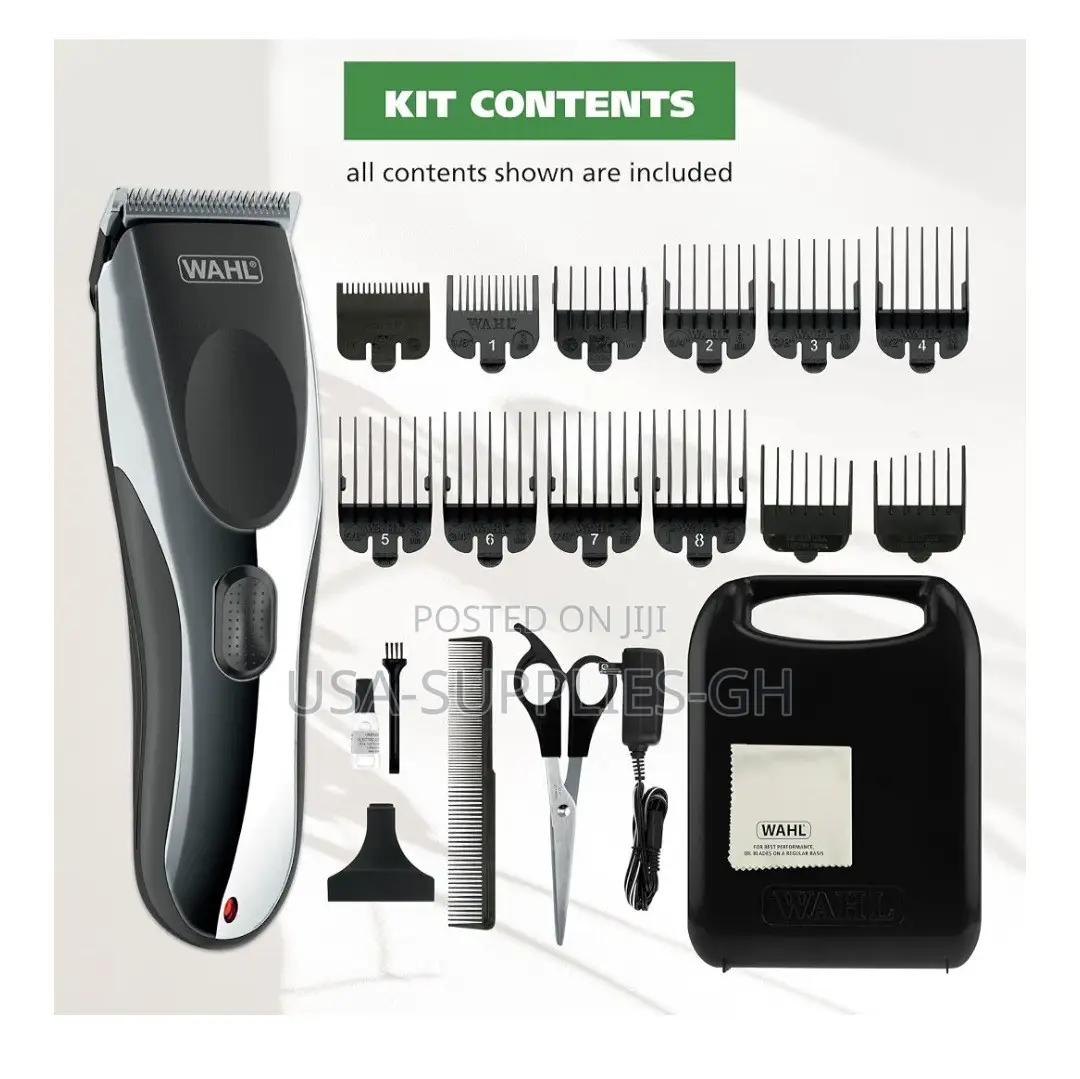 Wahl Clipper Rechargeable Cord/Cordless Hair Clipper Trimmer From USA