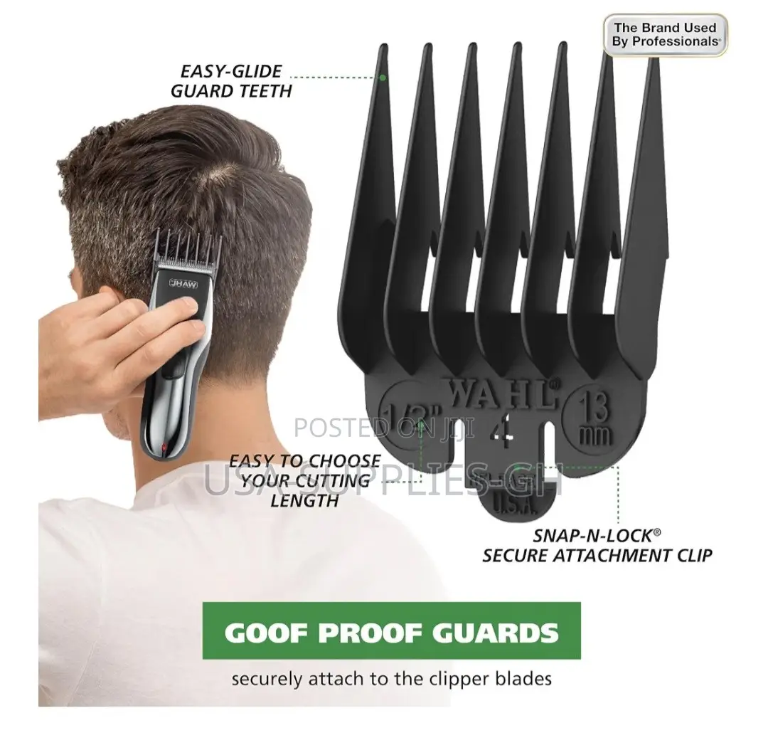 Wahl Clipper Rechargeable Cord/Cordless Hair Clipper Trimmer From USA